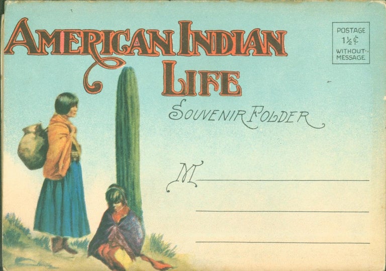 Item #286199 American Indian Life (color photographs). H. H. Tammen Co.