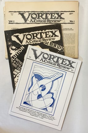 Item #286906 Vortex: A Critical Review (Three issues). Bryce Milligan