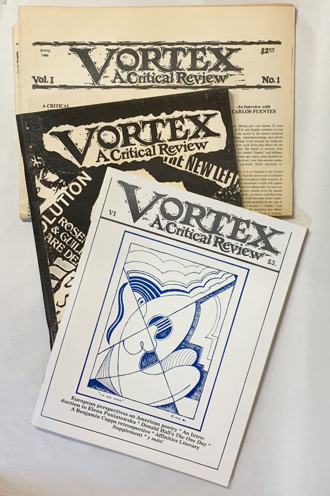 Item #286906 Vortex: A Critical Review (Three issues). Bryce Milligan.