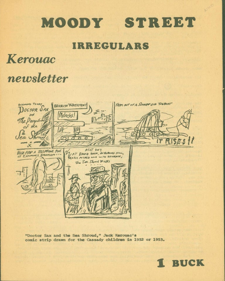 Item #286986 Moody Street Irregulars: Kerouac Newsletter. Vol. One, Number Two, Summer 1978. Joy Walsh, Michael Basinski.