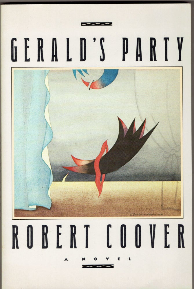 Item #287622 Gerald's Party [Advance Reading Copy]. Robert Coover.