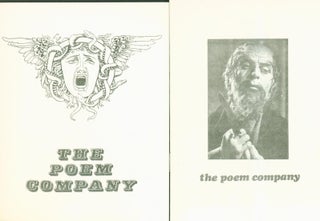 Item #287957 'The Poem Company' (2 pamphlets) (ephemera). The Poem Company