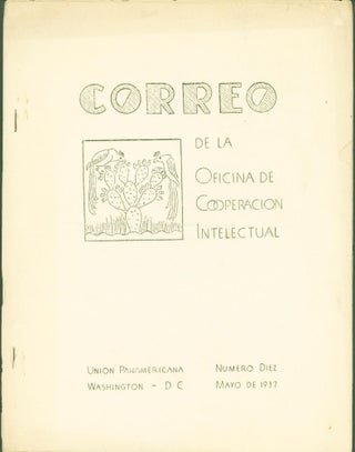 Item #288332 Correo de la Oficina de Cooperacion Intelectual. Numero dies, Mayo de 1937. Concha...