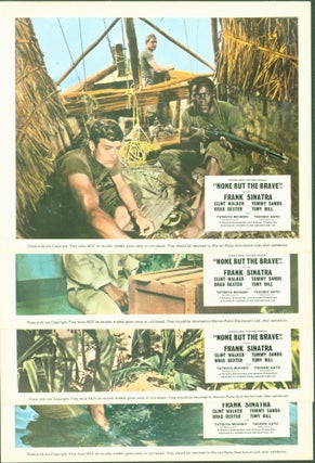 Item #288342 None But the Brave (Warner Bros. Pictures, 1965) (4 color movie stills). Frank...