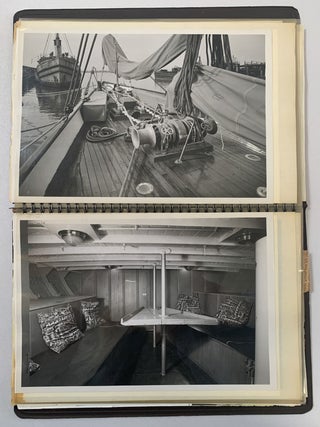 Contender (racing yacht, official no. 223060) (binder with photographs and history of boat)