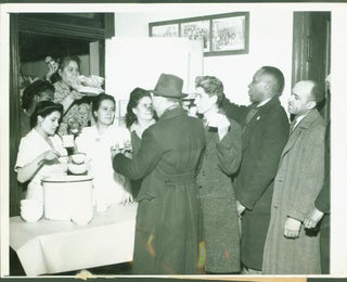 Item #290151 Open Soupkitchen During Stockyard Strike (B/W photograph). Inc Acme Newspictures,...
