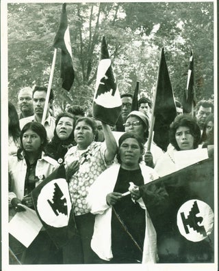 Item #291859 Josephina Flores and other strikers (United Farm Workers strike photograph)....