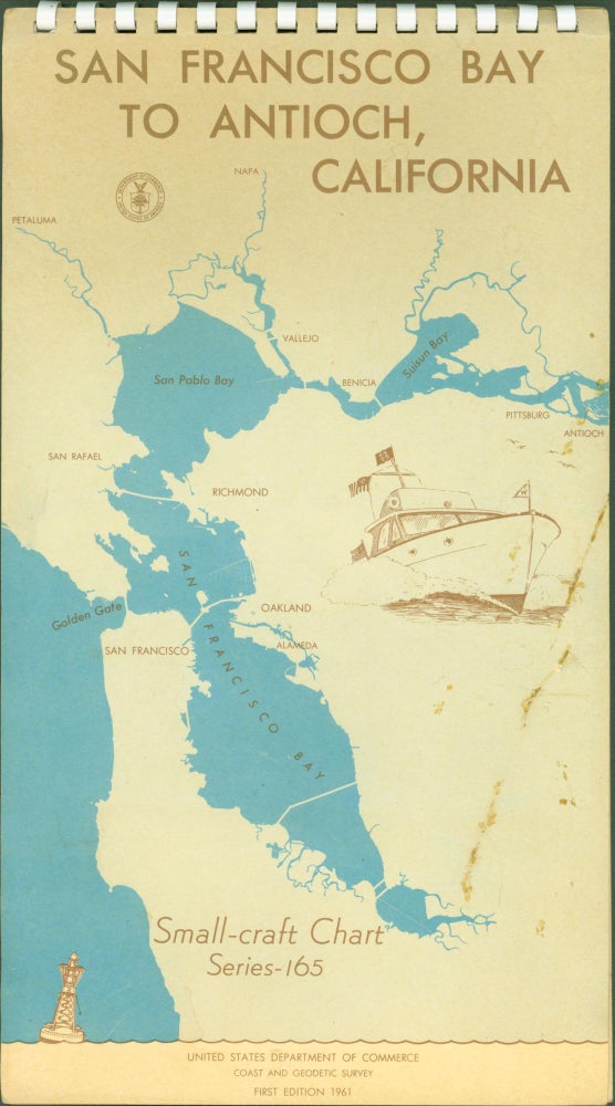Item #291987 San Francisco Bay to Antioch, California. Small-craft Chart Series-165. United States Department of Commerce. Coast, Geodetic Survey.