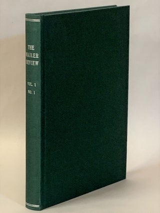 Item #292383 The Mailer Review Inaugural Issue Fall 2007 (Volume 1 No. 1). Philip Sipiora