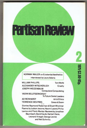 Item #292445 Partisan Review No. 2, 1975. Norman Mailer