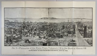 Item #292571 No. 3 - Panorama of the Ruins From Telegraph Hill to the Base of Rincon Hill Showing...