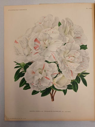 L'Illustration Horticole. 5me Serie. Tome XXXVII, 4me Volume, 3me Livraison, 20 Mars, 1890; 7me Livraison, 12 Aout, 1890; 11me et 12me, 1 Decembre, 1890 (8 chromolithograph color plates) (3 complete issues)