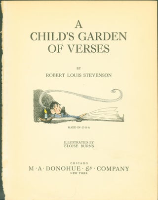 A Child's Garden of Verses (6 full-page color illustrations)
