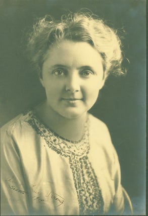 Item #292730 Anna Louise Strong (B/W photograph, Kneisle photograph, Seattle, 1919). Anna Louise....