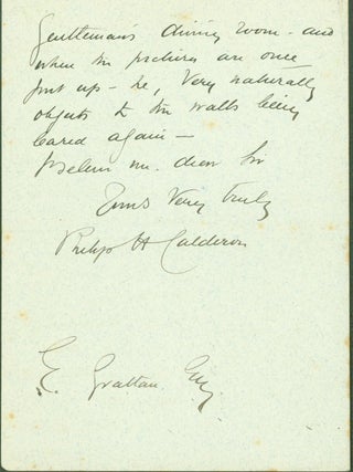 autograph letter signed