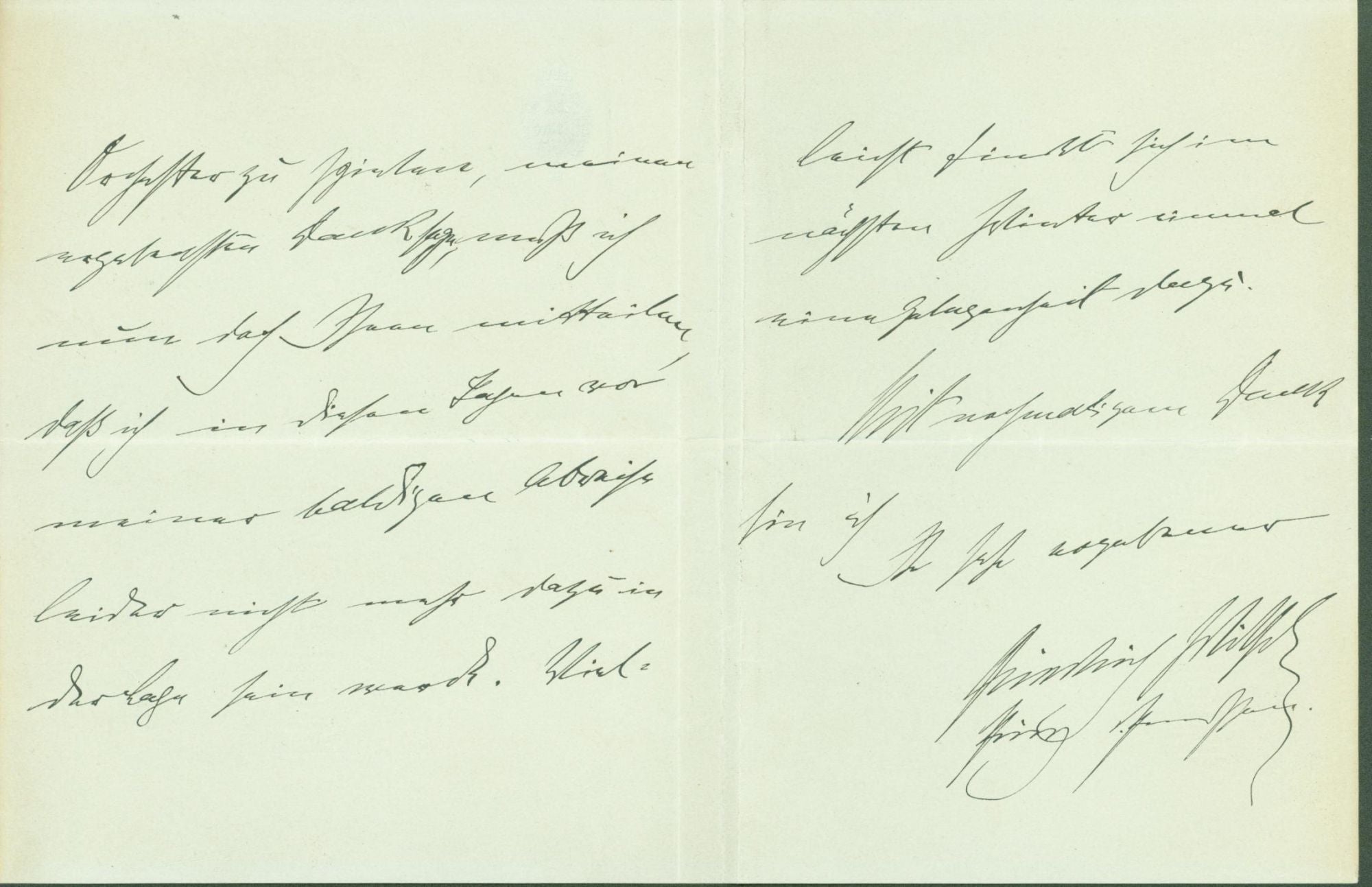 Queen Victoria Autograph Letter Signed