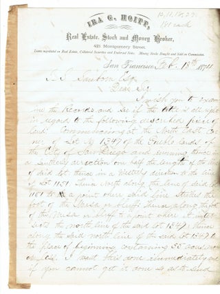 Autograph Letter, Signed (ALS) (3 letters)