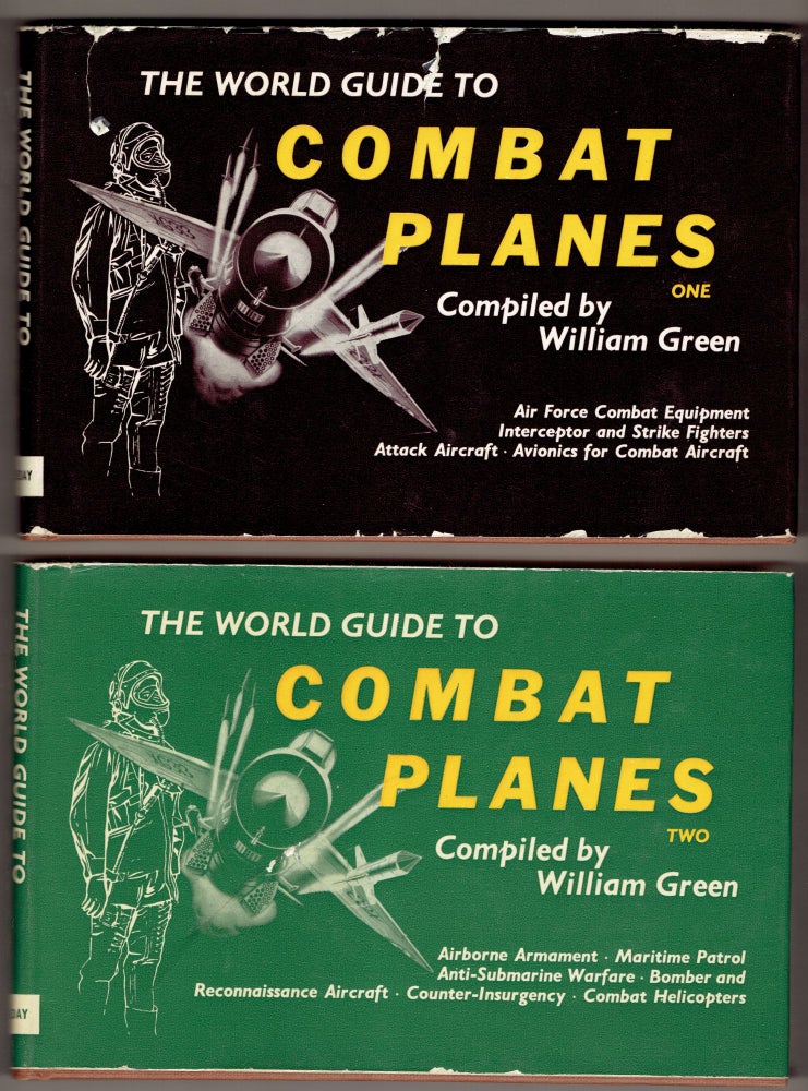 Item #296319 The World Guide to Combat Planes (Two volume set). William Green.