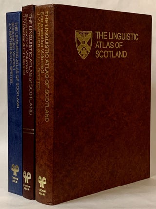 The Linguistic Atlas of Scotland (3 volume set)