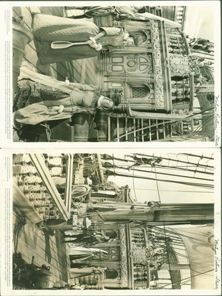 Item #296891 Sea Hawk (2 B/W movie stills). Harold Koch, Seton J. Miller . Michael Curtiz . Henry...