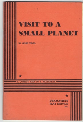Item #297317 Visit to a Small Planet (Revised). Gore Vidal