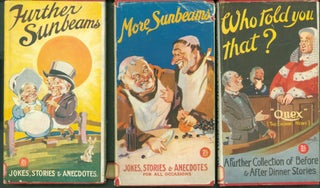 Item #297966 Who Told You That? A further collection of before and after dinner stories (1922);...