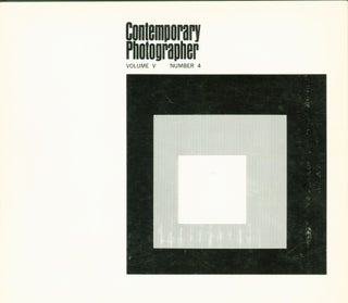 Item #298310 Contemporary Photographer, Volume V, Number 4, 1967. Carl Chiarenza, Marie Cosindas...