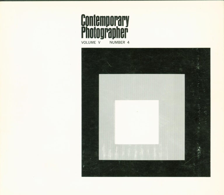Item #298310 Contemporary Photographer, Volume V, Number 4, 1967. Carl Chiarenza, Marie Cosindas . Warren Hill, portfolio.