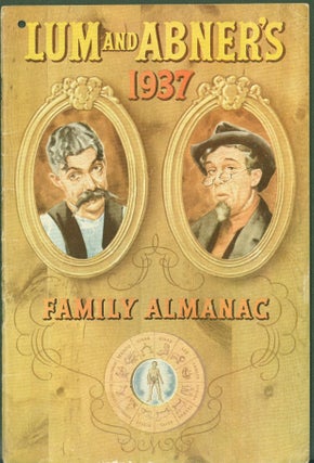 Item #298317 Lum and Abner's 1937 Family Almanac. Horlick's Malted Milk Corporation