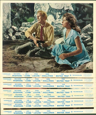 Item #298562 The Baited Trap (8 movie stills in color). Richard Alan Simmons, Norman Panama ....