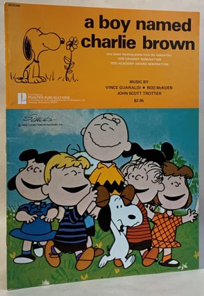 Item #298709 A Boy Named Charlie Brown: Easy Piano Teaching Pieces. Vince Guaraldi, Rod McKuen,...
