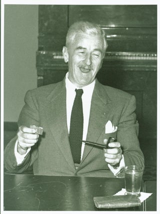 Item #299157 William Faulkner (B/W photograph). William Faulkner, Serendipity Books Peter Howard,...