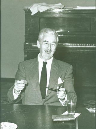Item #299160 William Faulkner (B/W photograph). William Faulkner, Serendipity Books Peter Howard,...