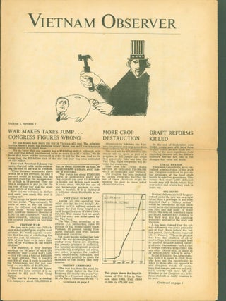 Item #300720 Vietnam Observer. Volume 1, Number 2, July 31, 1967. Chris Fox