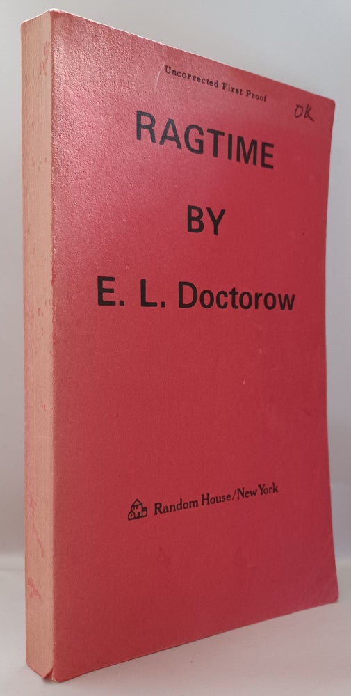 Item #301342 Ragtime (uncorrected first proof). E. L. Doctorow.