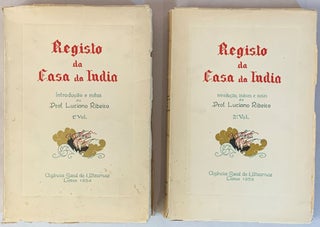 Registo da casa da India (Two volume set)
