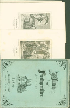 Item #304976 Album von Freskogemalden im Kaiserdom zu Speyer. Ite Serie. Johannes von Schraudolph