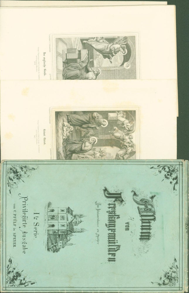 Item #304976 Album von Freskogemalden im Kaiserdom zu Speyer. Ite Serie. Johannes von Schraudolph.