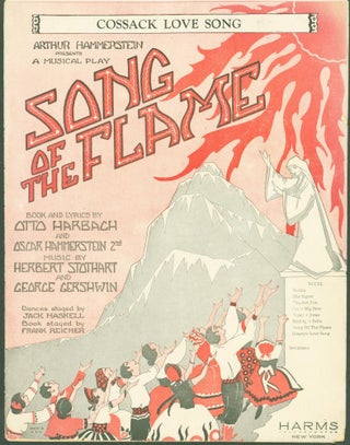 Item #305493 Cossack Love Song. Arthur Hammerstein presents a Musical Play: Song of a Flame...