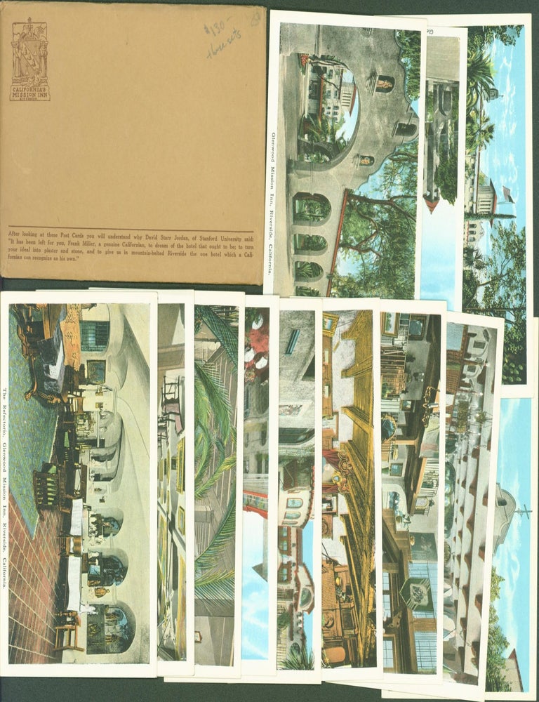 Item #306298 Glenwood Mission Inn, Riverside, California (set of 12 color postcards)
