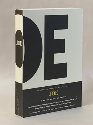 Item #306701 Joe (Uncorrected proof). Larry Brown