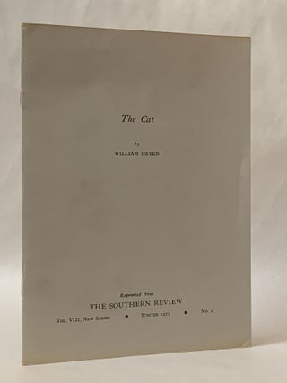 Item #317695 The Cat. William Heyen