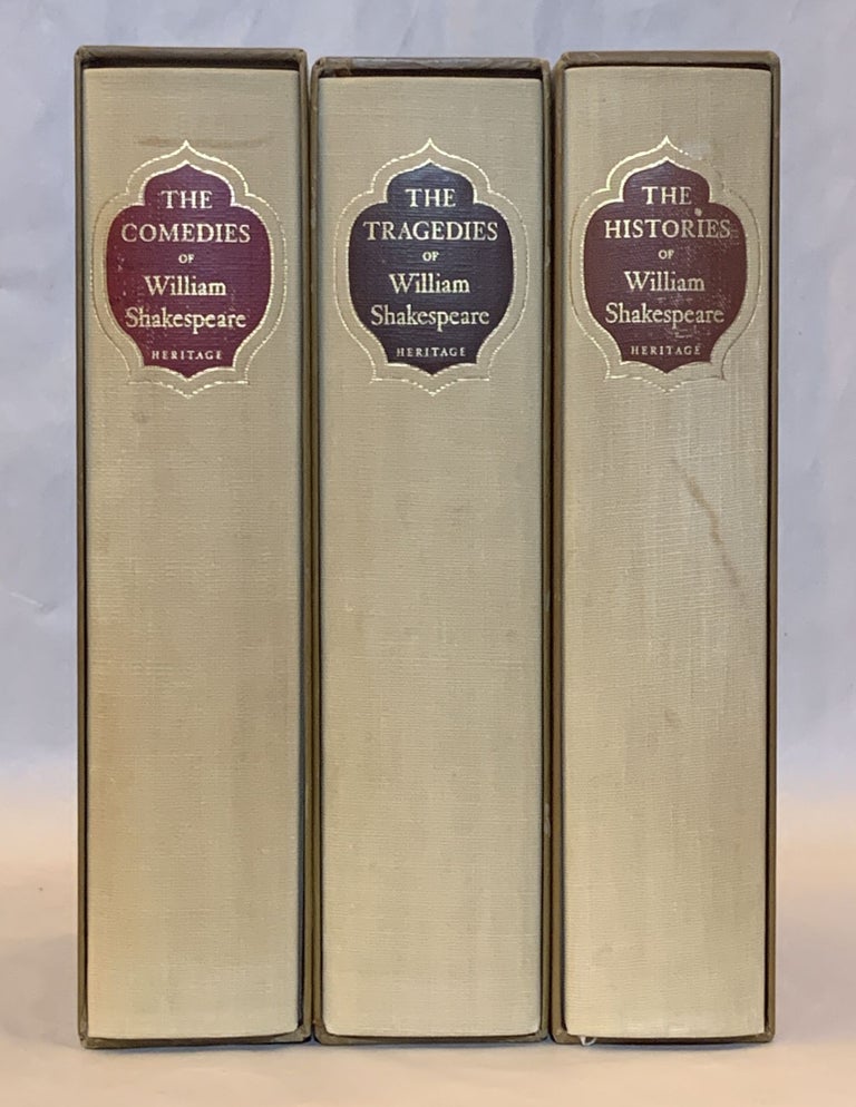 Item #324653 William Shakespeare: The Tragedies / The Comedies / The Histories (Three volume set). William Shakespeare.