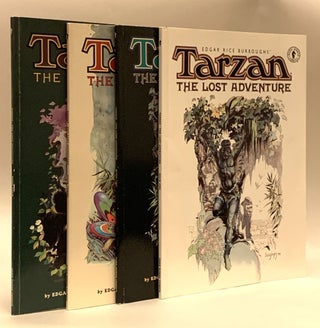 Item #340041 Tarzan: The Lost Adventure (Four volume set). Edgar Rice Burroughs, Joe R. Lansdale