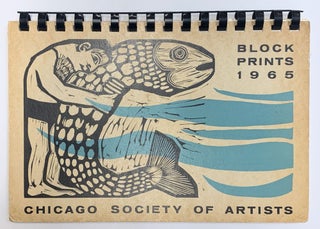 Item #355199 1965 Society of Artists Block Prints Calendar. Chicago Society of Artists
