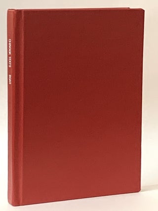 Item #370407 Chinook Texts / Bibliography of the Chinookan Languages. Franz Boas, James...