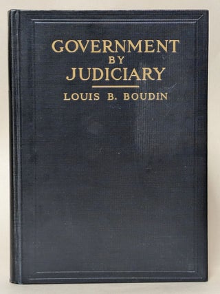 Government by Judiciary