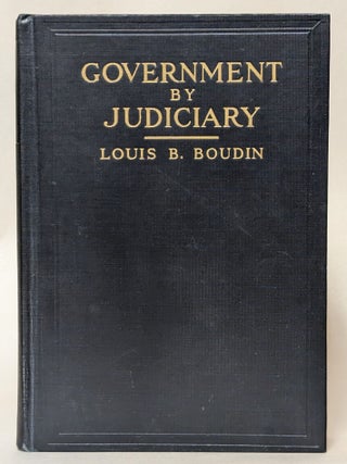 Government by Judiciary