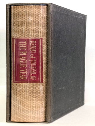 Item #393032 A Journal of the Plague Year (Limited Editions Club). Daniel Defoe