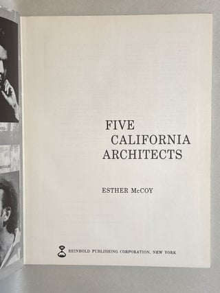 Five California Architects